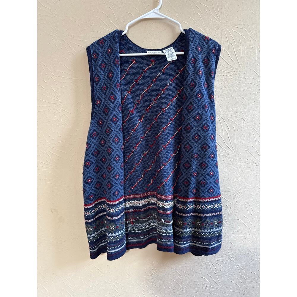 White Stag Ramie Blend Vest Size 18W/20W